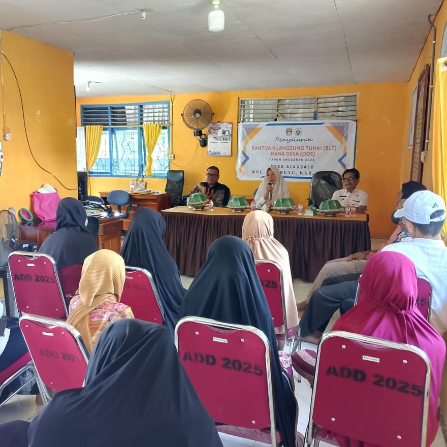 Kegiatan Penyaluran BLT Dana Desa Triwulan III Tahun 2025